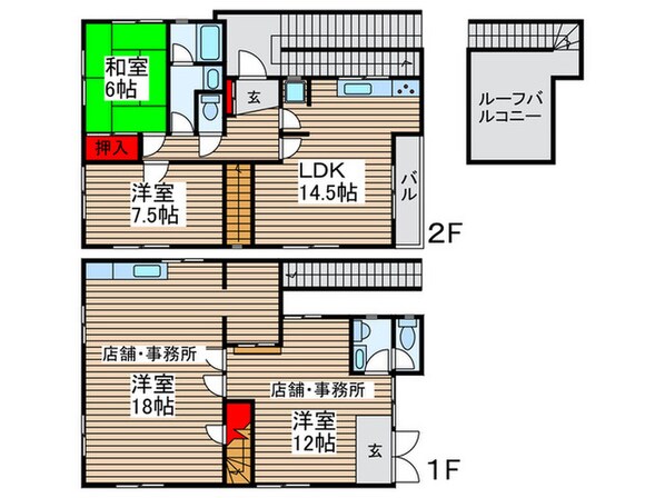 ＭＫマンションの物件間取画像